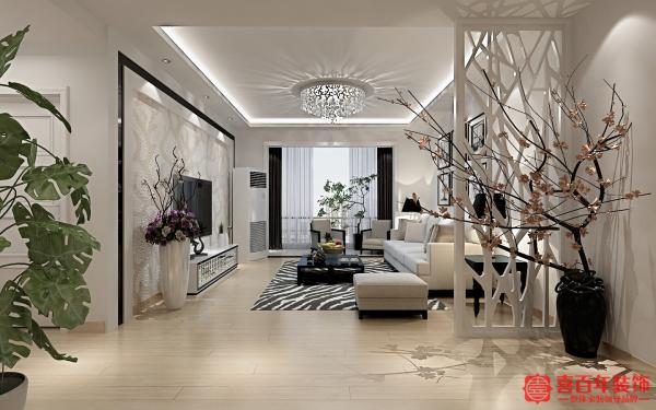 海丰城现代风格三居室 125m² 现代