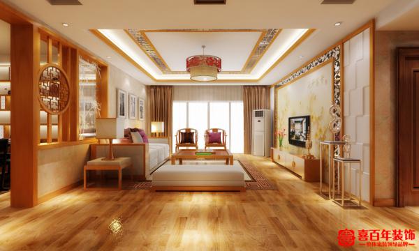 汇泽华府 新中式风格 121m² 中式