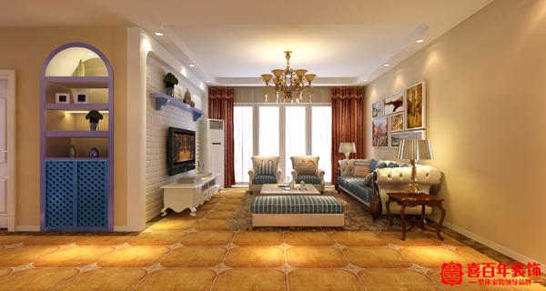 鹭园 地中海风格 127m² 现代