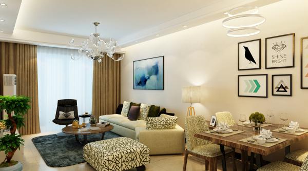 春生彼岸    现代风格赏析 103m² 现代